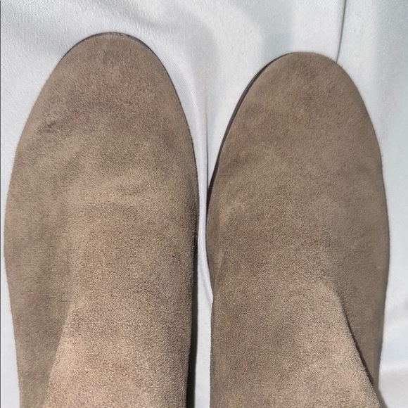 FRYE Mallory Chelsea Suede Leather Ankle boots, Taupe, women’s size 8, preowned - Picture 8 of 11